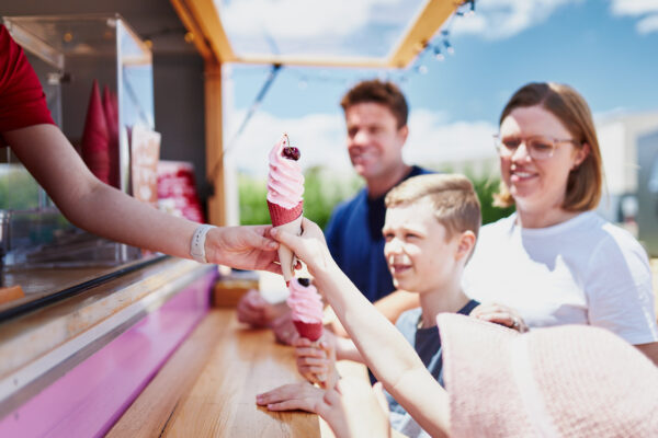 Cherry icecream from CherryHill Orchards